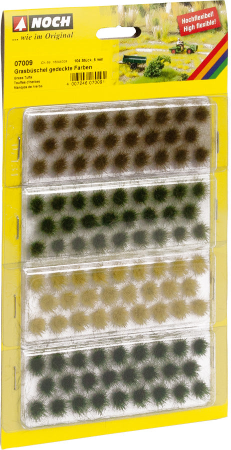 Noch 07009 Muted Grass Tufts (Set of 104)