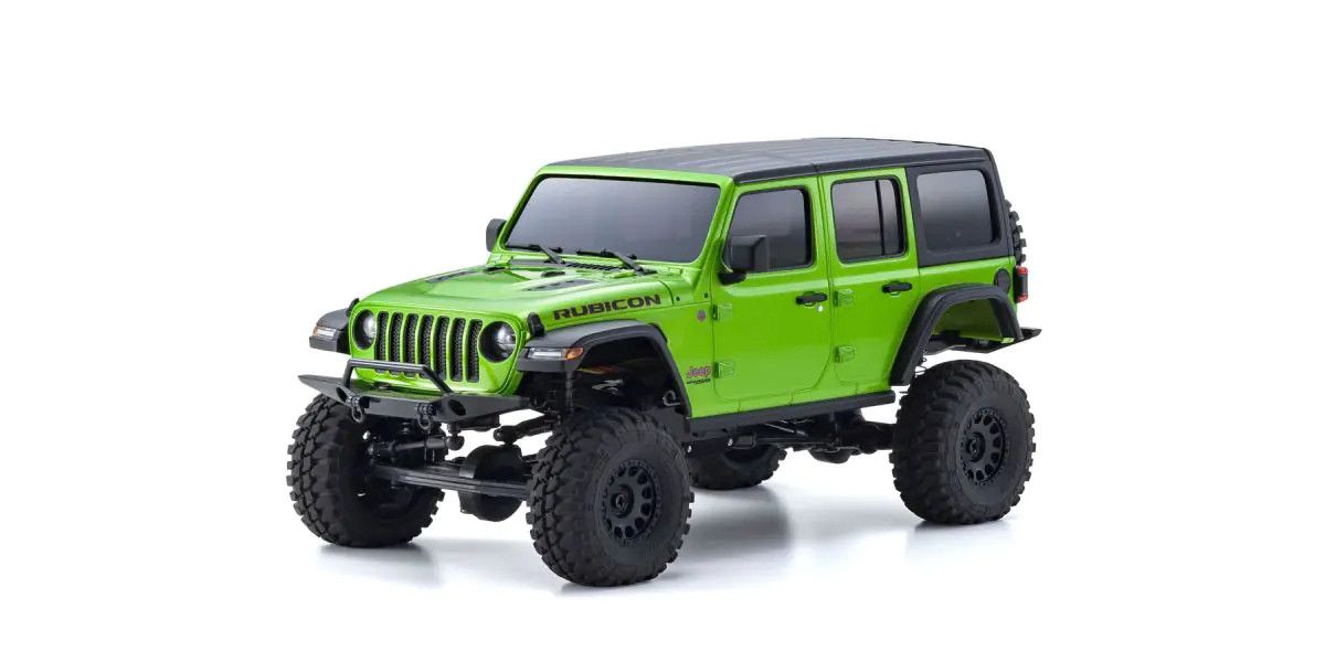 Kyosho 32536GR MX-01 Mini-Z 4X4 Readyset Mojito Jeep Wrangler Unlimited Rubicon