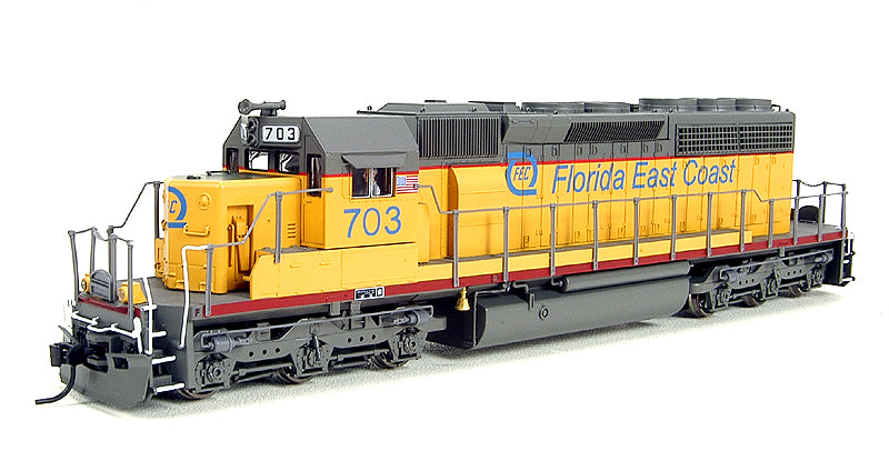 Broadway Limited 5008 HO Florida East Coast EMD SD40-2 Low Hood #701 w/ DCC