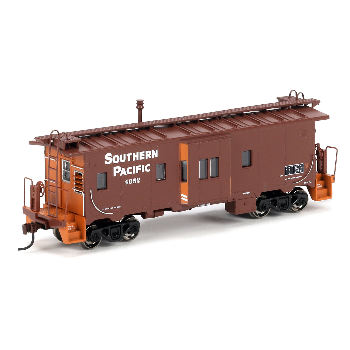 Athearn 74744 HO Scale South Pacific RTR Bay Window Caboose #4052