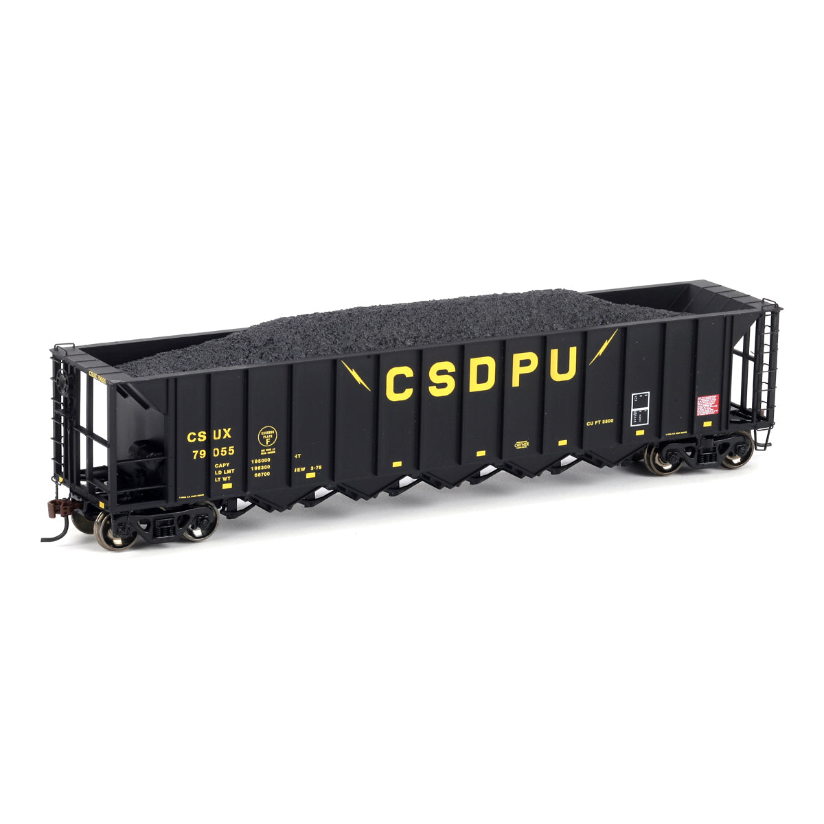 Athearn 94655 HO CSDPU 5-Bay Rapid Discharge Hopper #79055