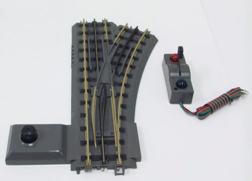 MTH 40-1043 O42 RealTrax Nickel Silver Right Hand Remote Switch Turnout