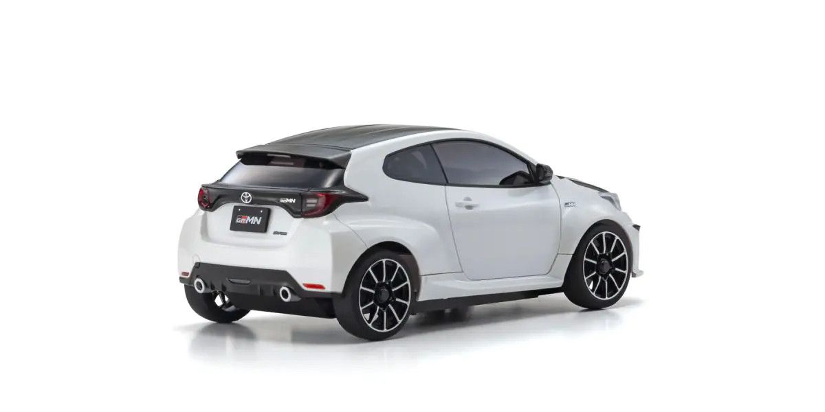 Kyosho 32648PW MA-020 AWD Mini-Z ReadySet White Toyota GRMN YARIS Rally