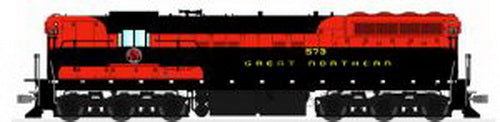 Broadway Limited 5288 HO Great Northern EMD SD9 w/Sound #573
