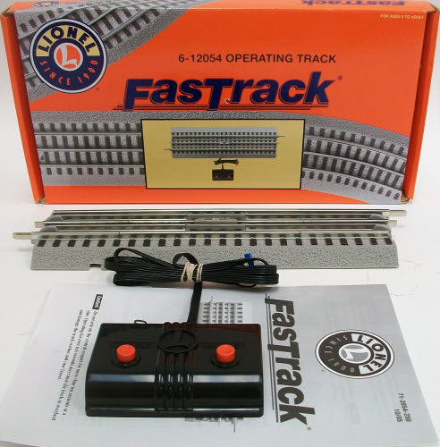 Lionel 6-12054 O Gauge FasTrack Operating Track Section LN/Box