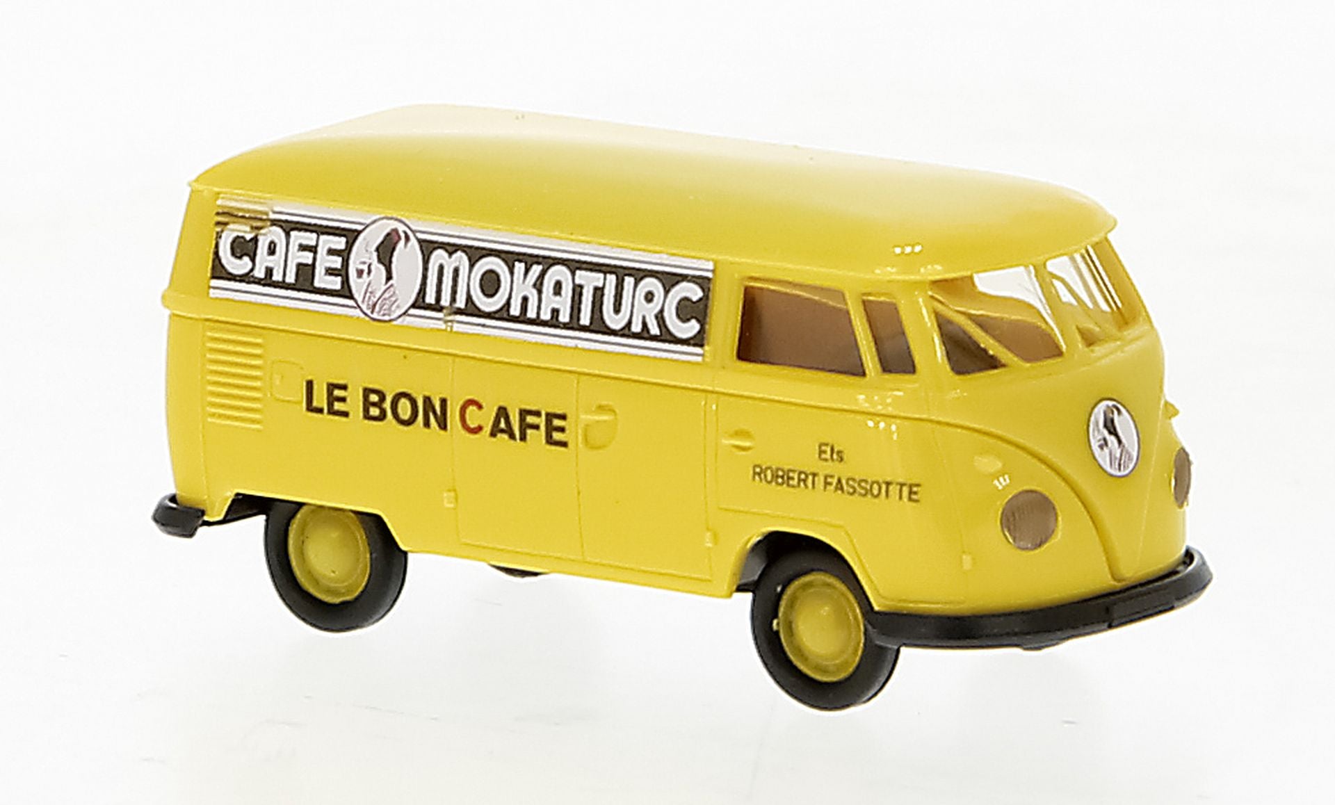 Brekina Automodelle 32757 HO Cafe Mokaturc Volkswagen T1b Kasten Cargo Van