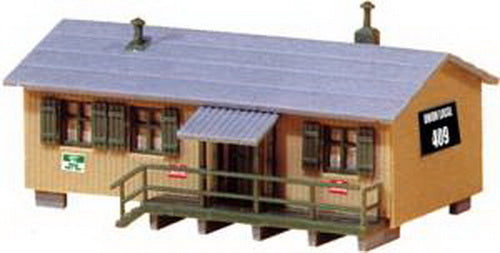 Model Power 1579 N Scale Rail Road Union Building Kit