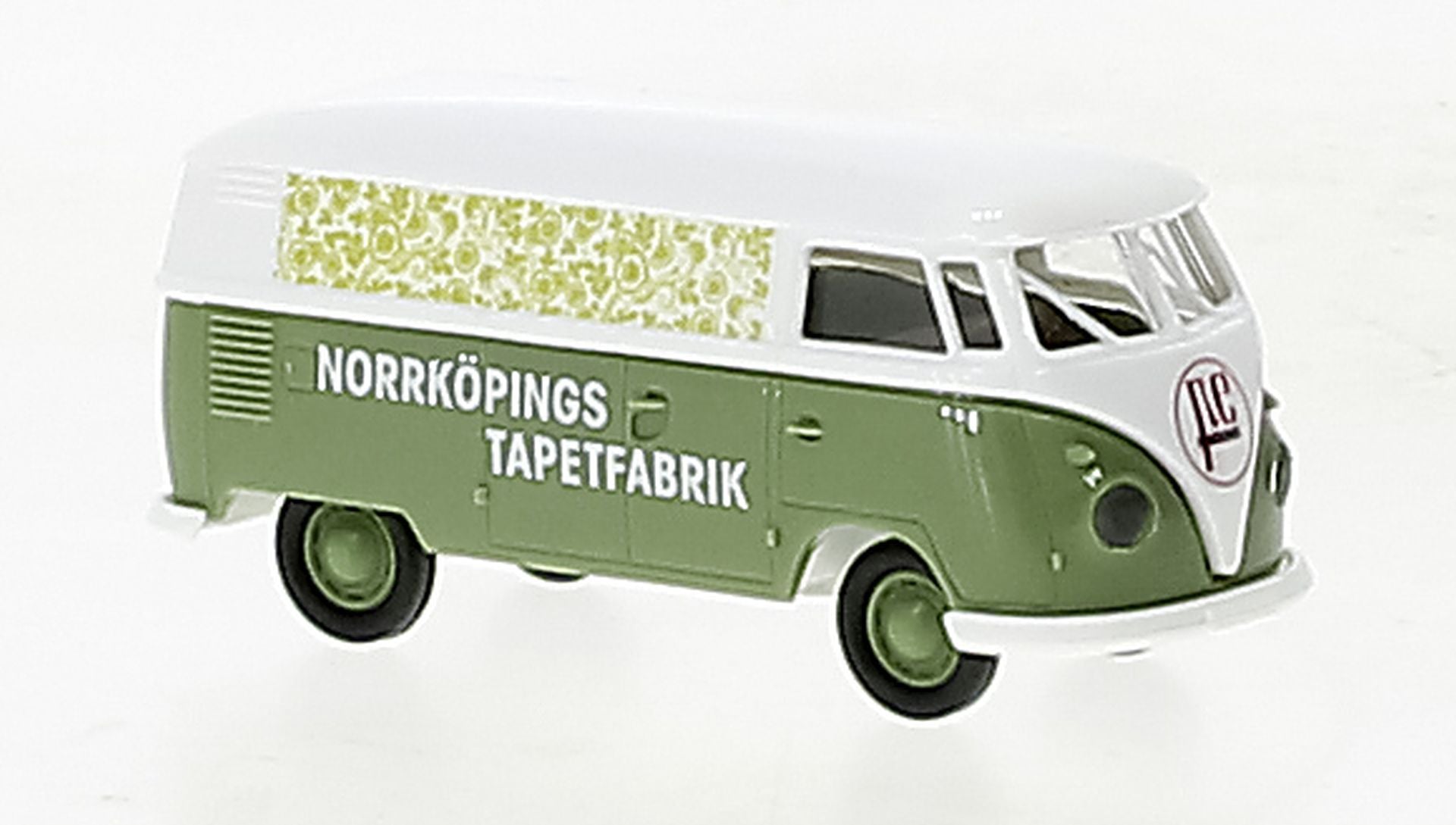 Brekina Automodelle 32783 HO Norrkopings Tapetfabrik VW T1b Kasten Cargo Van