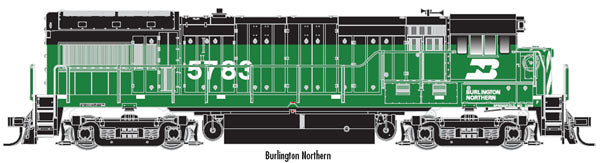 Atlas 10001171 HO Scale Burlington Northern U30B Gold #5795