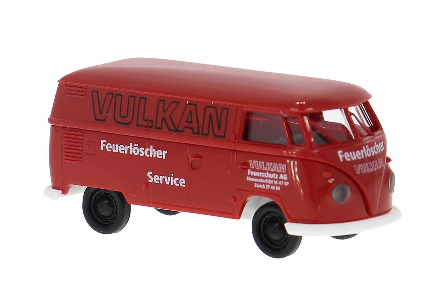 Brekina Automodelle 32792 HO Vulkan 1960-1963 Volkswagen T1b Kasten Cargo Van