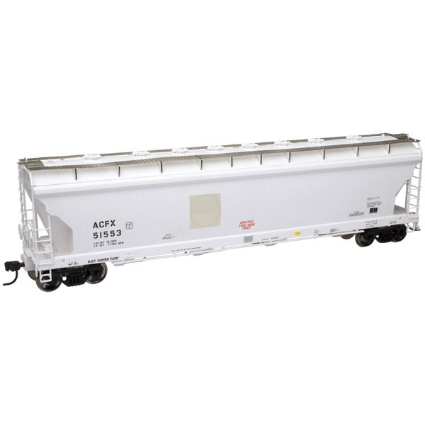 Atlas 20001055 HO ACFX ACF Pressureaide Covered Hopper #51553
