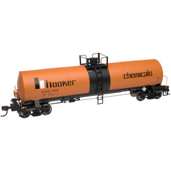 Atlas 20001114 HO Scale Hooker 17,360 Gallon Tank Car #1258