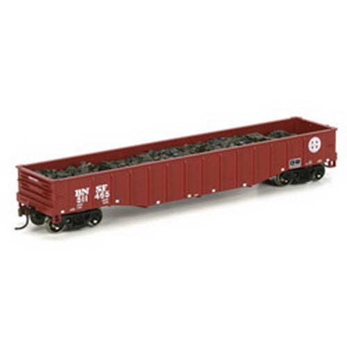 Athearn 74880 HO Burlington Northern Santa Fe 50' Gondola w/Scrap Load #511465