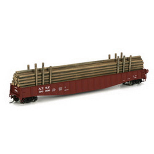 Athearn 76514 HO Santa Fe RTR 65'6