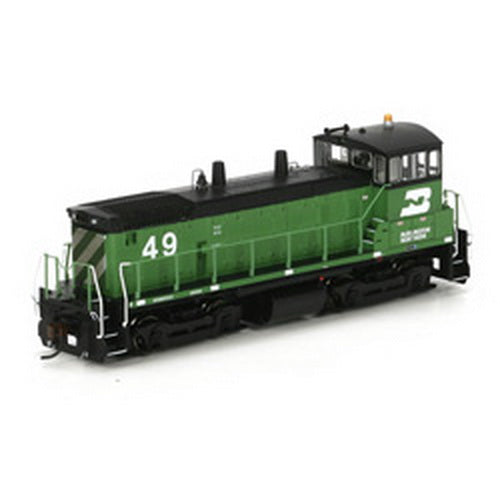 Athearn 96684 HO Scale Burlington Northern SW1500 Diesel Locomotive #49 MT/Box