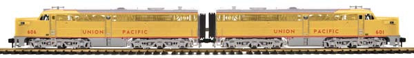 MTH 70-2039-1 G UP Alco PA AA Diesel Locomotive Set w/Proto-Sound 2.0 (Set of 2)