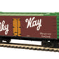 MTH 81-94008 Mars - Milky Way HO Scale R40-2 Woodside Reefer Car