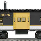 Lionel K-Line 6-22671 O Gauge Southern Bay Window Smoking Caboose Car #203