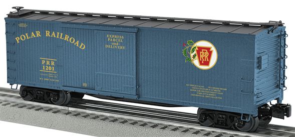 Lionel 6-27274 O Gauge Polar Railroad Wood-Sheathed Boxcar #1201 LN/Box
