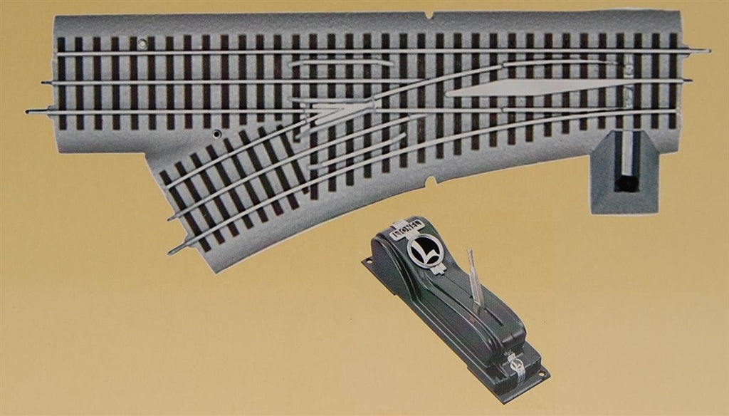 Lionel 6-16830 O48 FasTrack Command Control Left Hand Switch Turnout