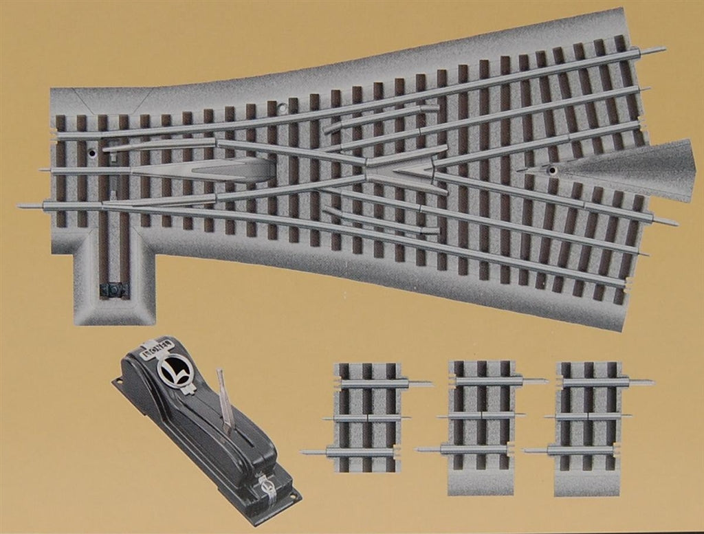 Lionel 6-16832 O72 FasTrack Command Control Wye Switch Turnout