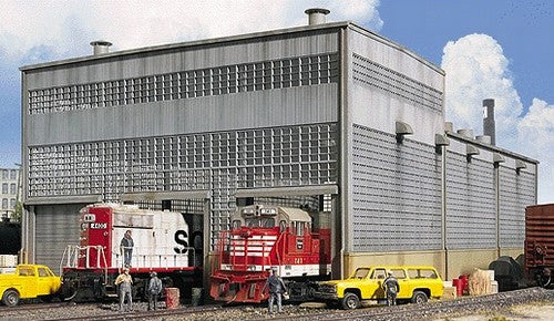 Walthers 933-2916 HO Scale Modern Diesel House Structure Plastic Kit