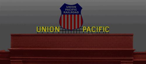 Miller Engineering 3781 HO/O Scale Union Pacific Animated Neon Billboard Kit
