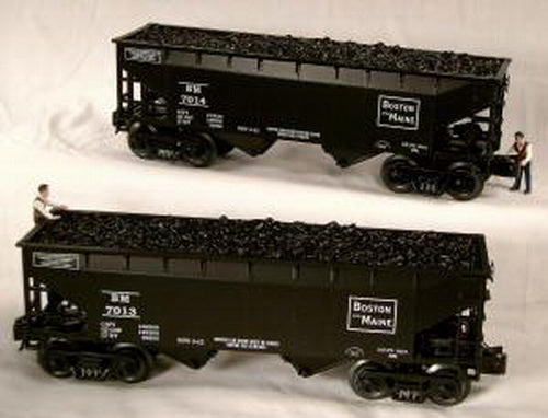 RMT 96242 O Boston & Maine 2-Bay Hopper (Pack of 2)