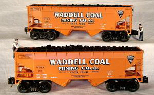 RMT 96286 O 2-Bay Hopper NYOW/Wadell/2pk #203 & 204