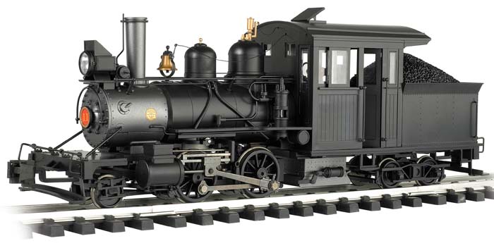 Bachmann 80998 1:20.3 Scale Undecorated Baldwin 2-4-4 Forney Steam Locomotive