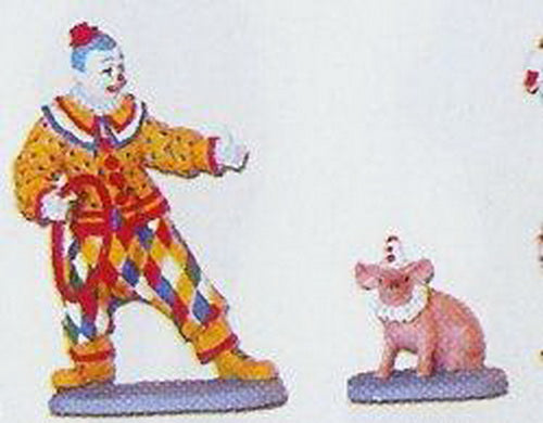 Aristo-Craft ART60046 G Scale Clown Holding Hoop w/Pig Wearing Hat