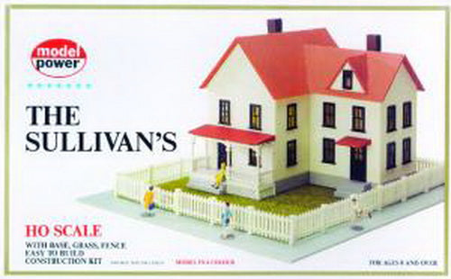 Model Power 488 HO Scale Sullivan House Building Kit