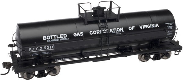 Atlas 1093-3 HO Scale RTCX/Bottled Gas of VA ACF 11,000-Gallon Tank Car #5310