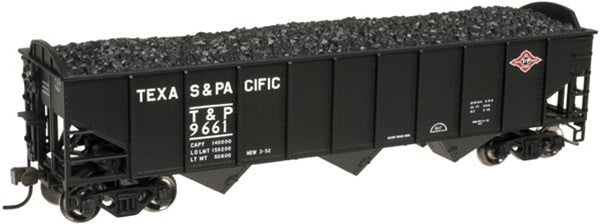 Atlas 20000968 HO T&P Trainman 70-Ton 3-Bay Hopper #9680