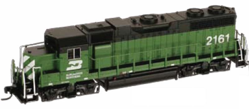 Atlas 40000259 N Scale BN GP38 Low Diesel Locomotive w/DCC #2182