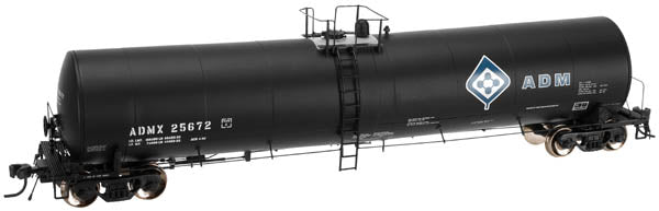 Atlas 20000422 HO ADMX 25500gal Tank Car #25672
