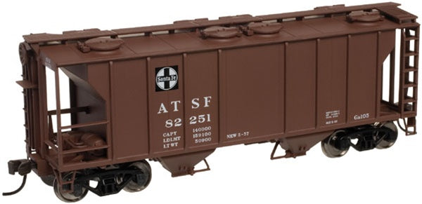 Atlas 11299 HO Scale Atchison Topeka Santa Fe PS-2 Covered Hopper #82173