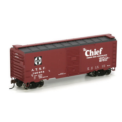Athearn 70038 HO Scale Santa Fe Chief RTR 40' YSD Box #146454