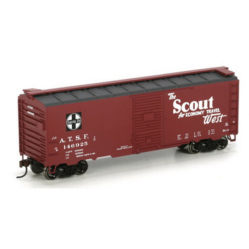 Athearn 70048 HO Santa Fe/Scout RTR 40' YSD Boxcar #146925