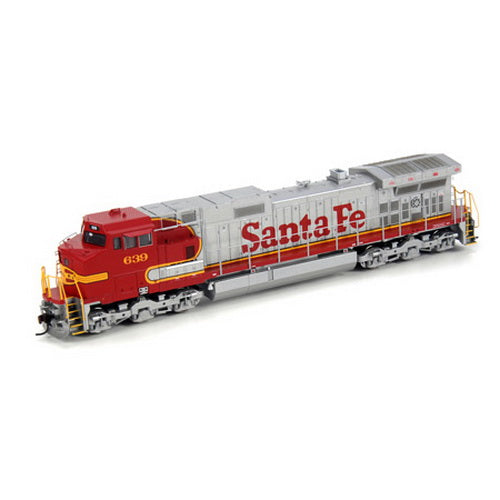 Athearn 77931 HO Santa Fe RTR C44-9W Diesel Locomotive #639