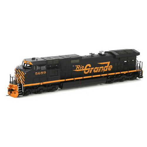 Athearn 77944 HO Denver & Rio Grande Western RTR C44-9W Diesel Locomotive #5689