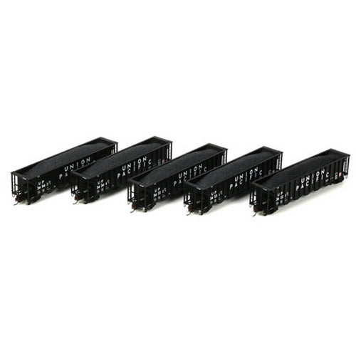 Athearn 94665 HO UP 5-Bay Rapid Discharge Hopper #8 (Set of 5) - RTR