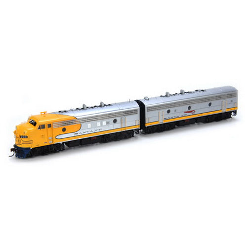Athearn G22331 HO Scale ATSF F7A/F7B Diesel Locomotive w/DCC & Sound #330L/#339B