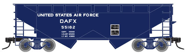 Atlas 20000586 HO Scale USAX 2-Bay Offset Hopper #55182