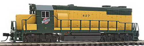 Atlas 46187 N Scale Chicago & North Western GP35 Diesel Locomotive #827