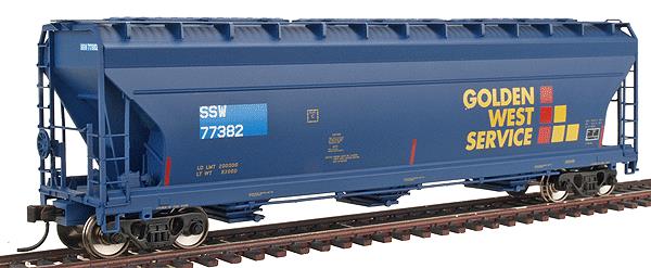 Atlas 20000081 HO Golden West Service SSW Centerflow Hopper Car #77382