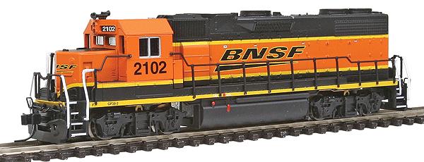 Atlas 47669 N Burlington Northern Santa Fe GP38-2 Diesel Engine  #2102
