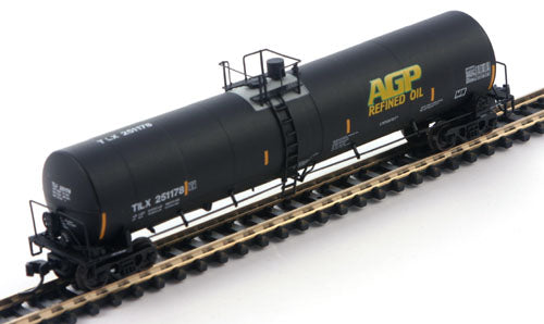 Atlas 50000408 N Scale AGP Refined Oil Trinity 25,500 Gallon Tank Car #251178 LN/Box