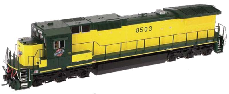 Atlas 51804 N Scale C&NW Dash8-40C # 8518