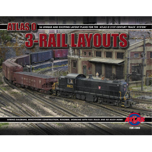 Atlas 6008 Thirty Six 3-Rail Layouts Book